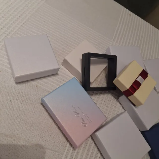 Lote Cajas para Bisutería nuevas