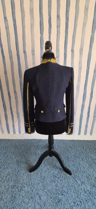 Chaqueta Zara Militar Bordados Dorados