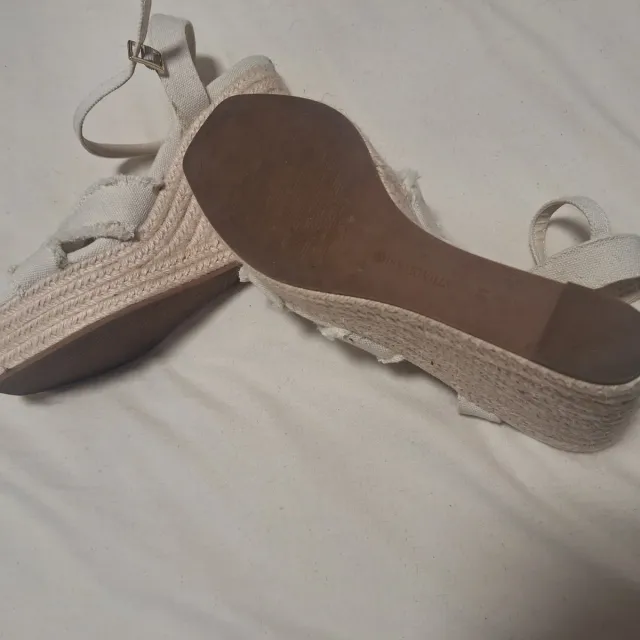 Sandalias Stradivarius Talla 41 Beige