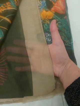 Fular de flores nuevo