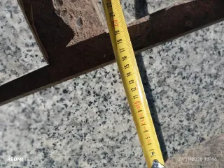 Piezas de mármol - Precio por metro lineal