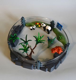 Playmobil Recinto Zoo Pandas