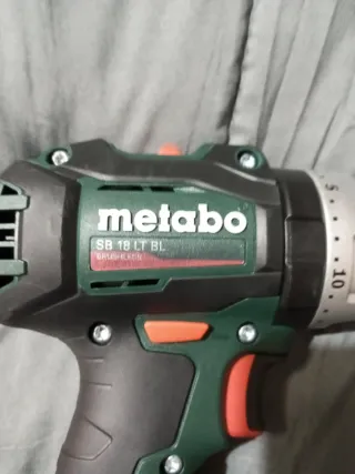 Taladro Metabo SB 18 LT BL + 2 Baterías