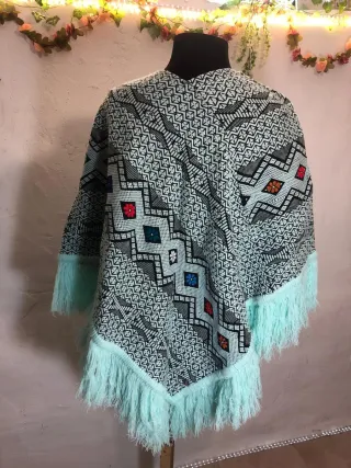 Poncho de lana
