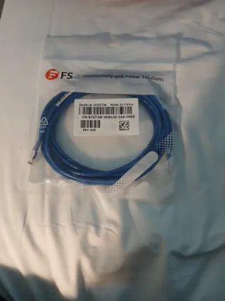 Cable Ethernet FS Azul