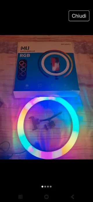 MU Luce Anello RGB
