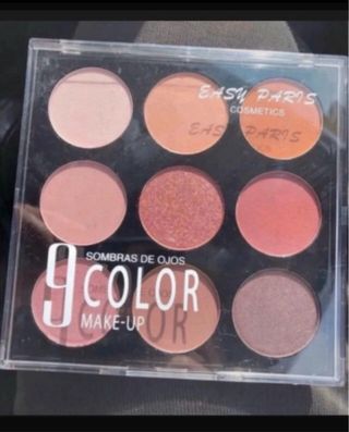 Paleta Sombras 9 Colores Easy Paris