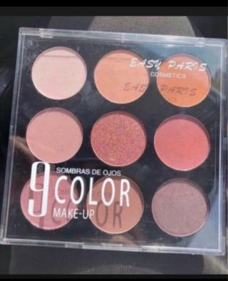 Paleta Sombras 9 Colores Easy Paris