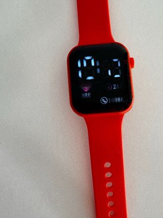 Reloj Pulsera Digital Naranja