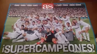 Periódico AS Real Madrid Campeón Supercopa 2012