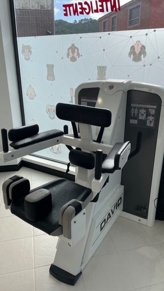 Pack de 3 Máquinas de gimnasio marca DAVID blancas