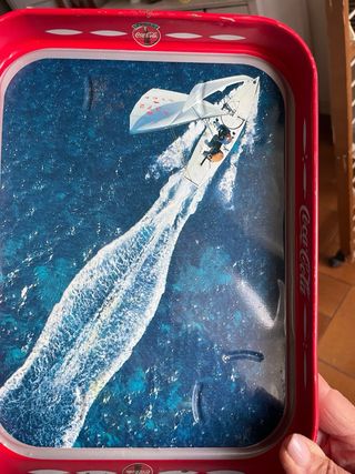 Coppia vassoi Coca-Cola