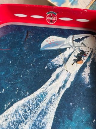 Coppia vassoi Coca-Cola