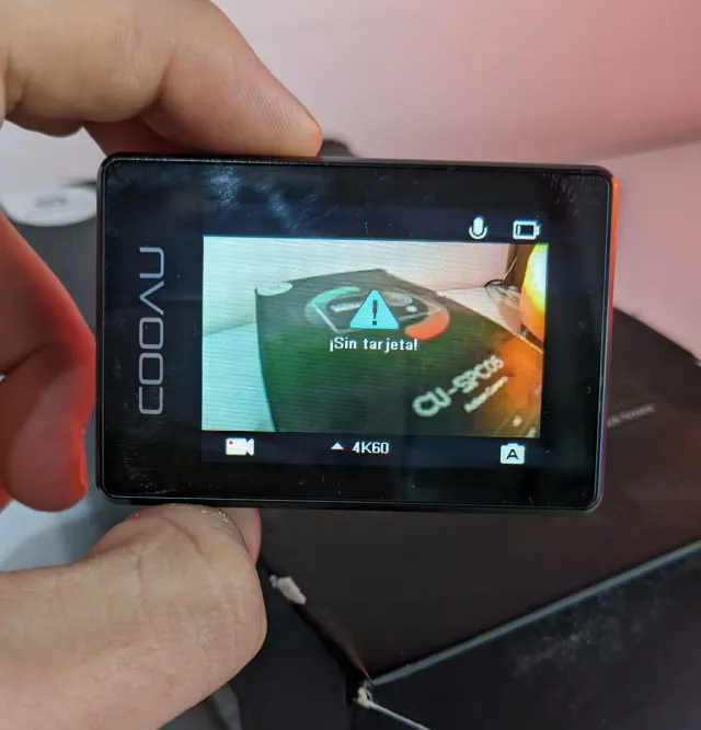 Nueva Cámara deportiva CODAU 4K 60fps y Accesorios