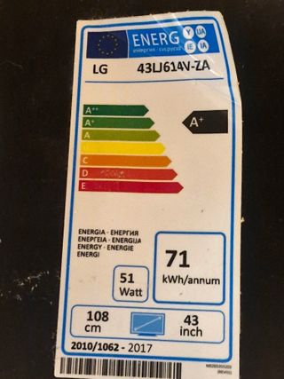 LGP43D-17F1 Scheda di alimentazione TV LG-43LJ614V