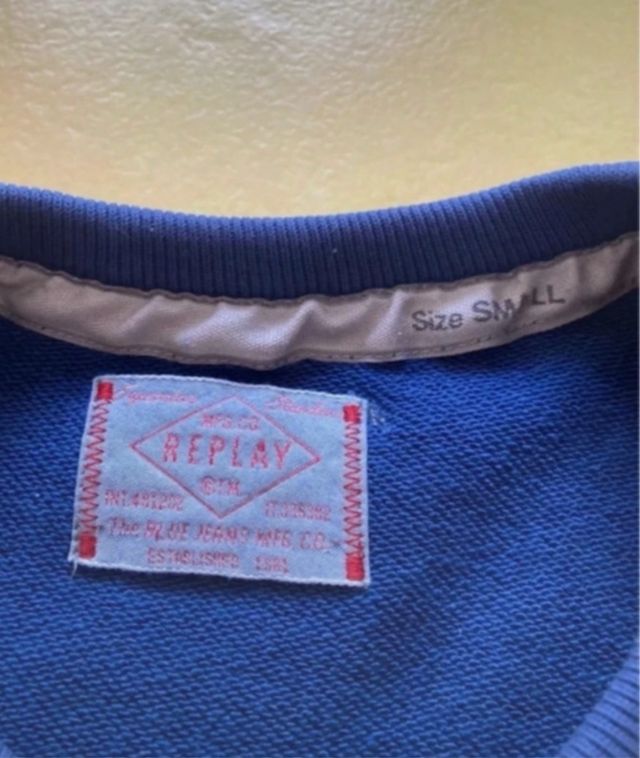 Sudadera Replay Talla S poco uso.