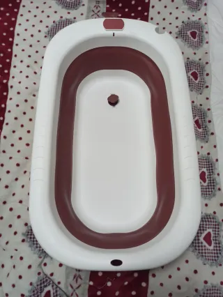 Vaschetta bagnetto neonato pieghevole