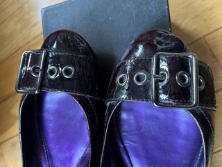 bailarinas charol violeta talla 37