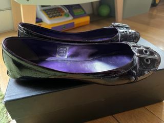 bailarinas charol violeta talla 37