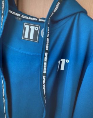 Sudadera Eleven Degrees Azul Talla XS