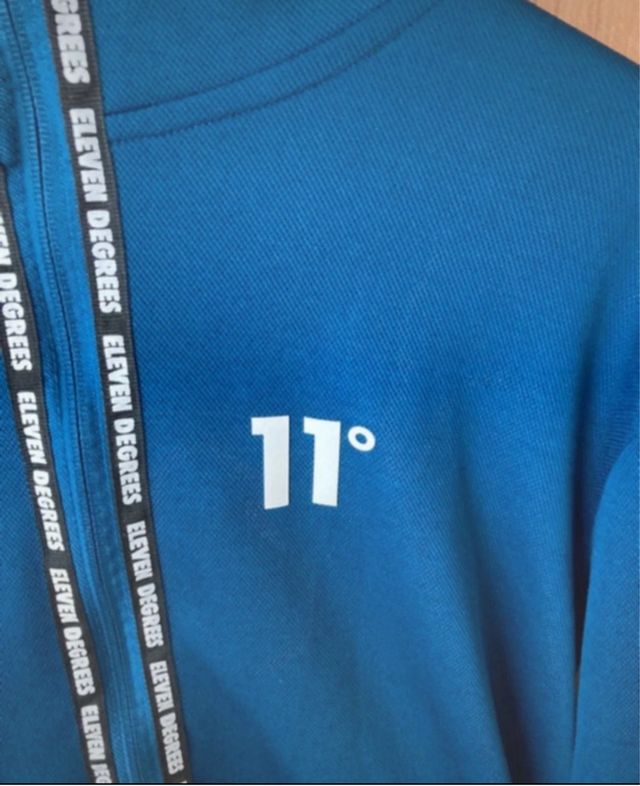 Sudadera Eleven Degrees Azul Talla XS