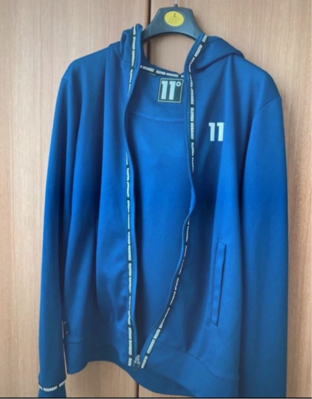 Sudadera Eleven Degrees Azul Talla XS