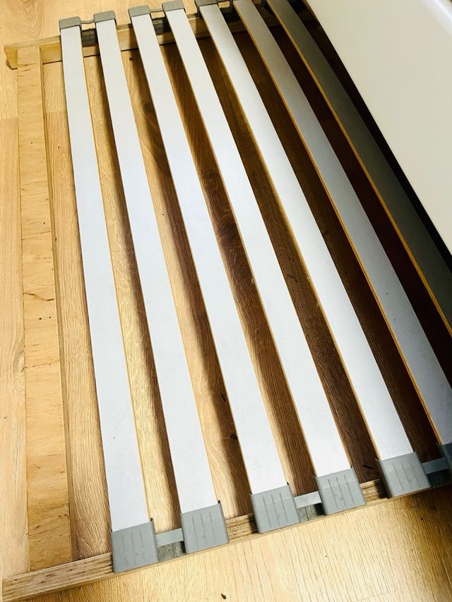 Letto singolo IKEA bianco con divano letto