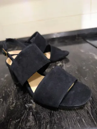 Sandalias Clarks Negras