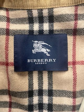Burberrys Harrington Jacket Vintage 90s Beige