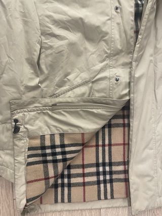 Burberrys Harrington Jacket Vintage 90s Beige