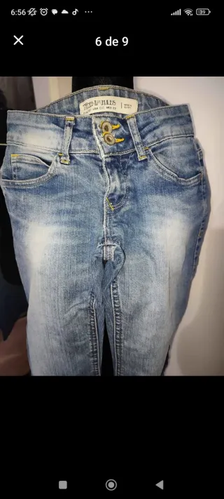 Pantalones vaqueros azules