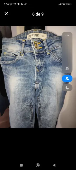 Pantalones vaqueros azules