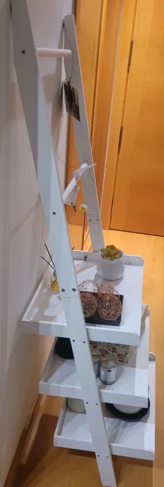 Estantería Escalera Blanca Nueva