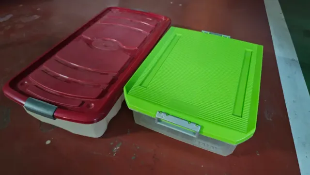 Cajas de almacenamiento de plástico