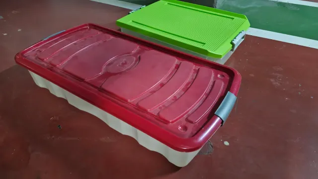 Cajas de almacenamiento de plástico