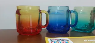 Tazzine Nutella Vetro Colorato Sfumato