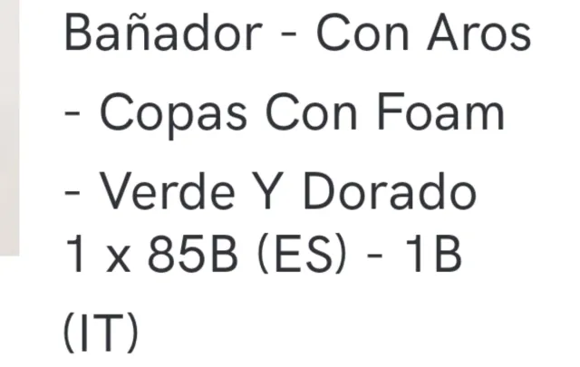 Bañador , t 85B, Twinset a estrenar