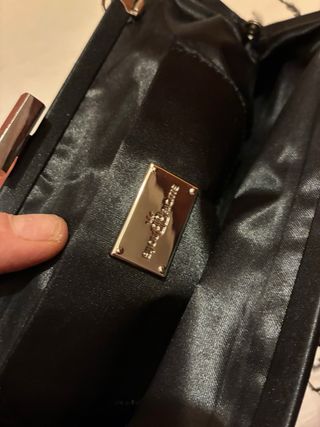 Bolso de fiesta con plumas