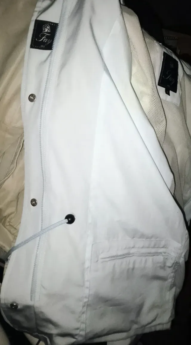 Giacca a vento Fay donna grigia