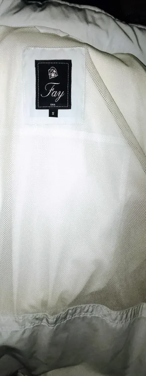 Giacca a vento Fay donna grigia