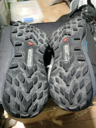 Salomon Génesis Talla 44 Azul/Gris