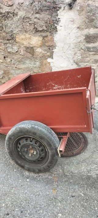 Remolque de Mula  Rojo