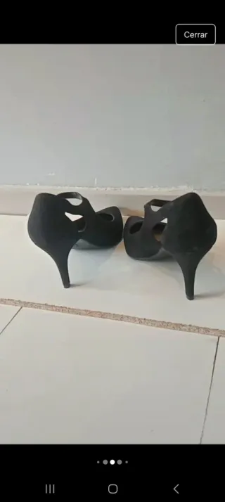 Zapatos Graceland Negros Punta Tacon Talla 40