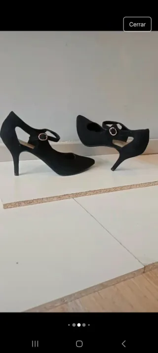 Zapatos Graceland Negros Punta Tacon Talla 40