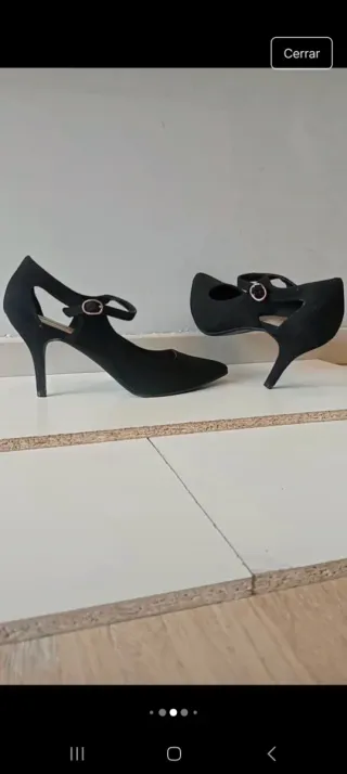 Zapatos Graceland Negros Punta Tacon Talla 40