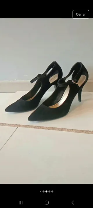 Zapatos Graceland Negros Punta Tacon Talla 40