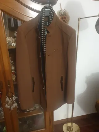 Chaqueta hombre marrón