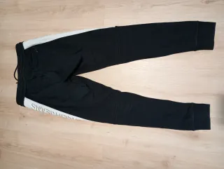 Pantalón chándal Calvin Klein negro y blanco