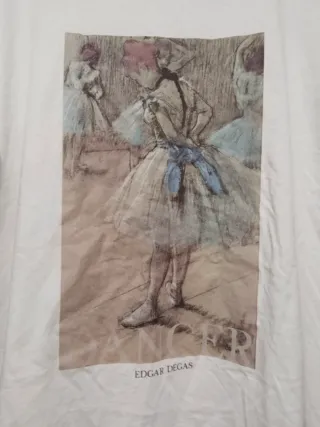 Camiseta Edgar Degas Bailarina XL Primark