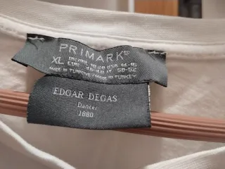 Camiseta Edgar Degas Bailarina XL Primark